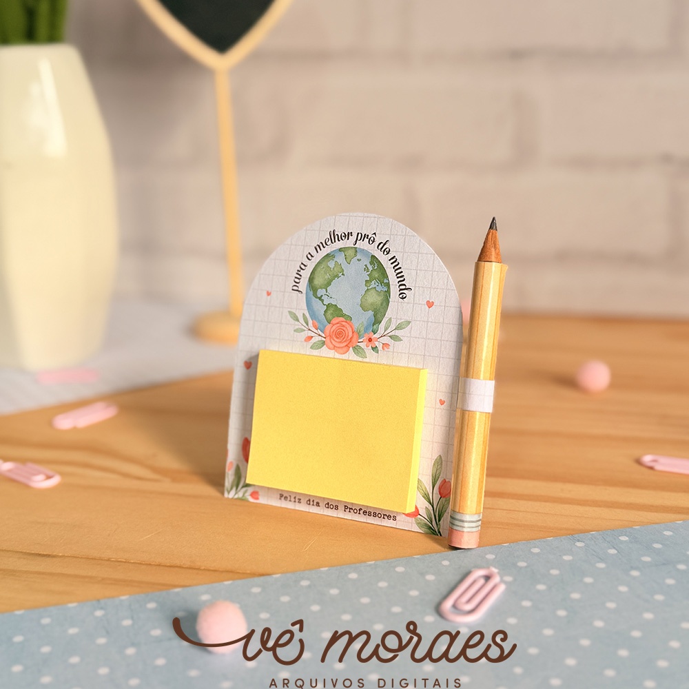 CARD POST IT DIA DOS PROFESSORES 2025