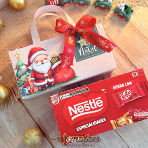 SACOLA PARA CAIXA DE BOMBOM NATAL 2025