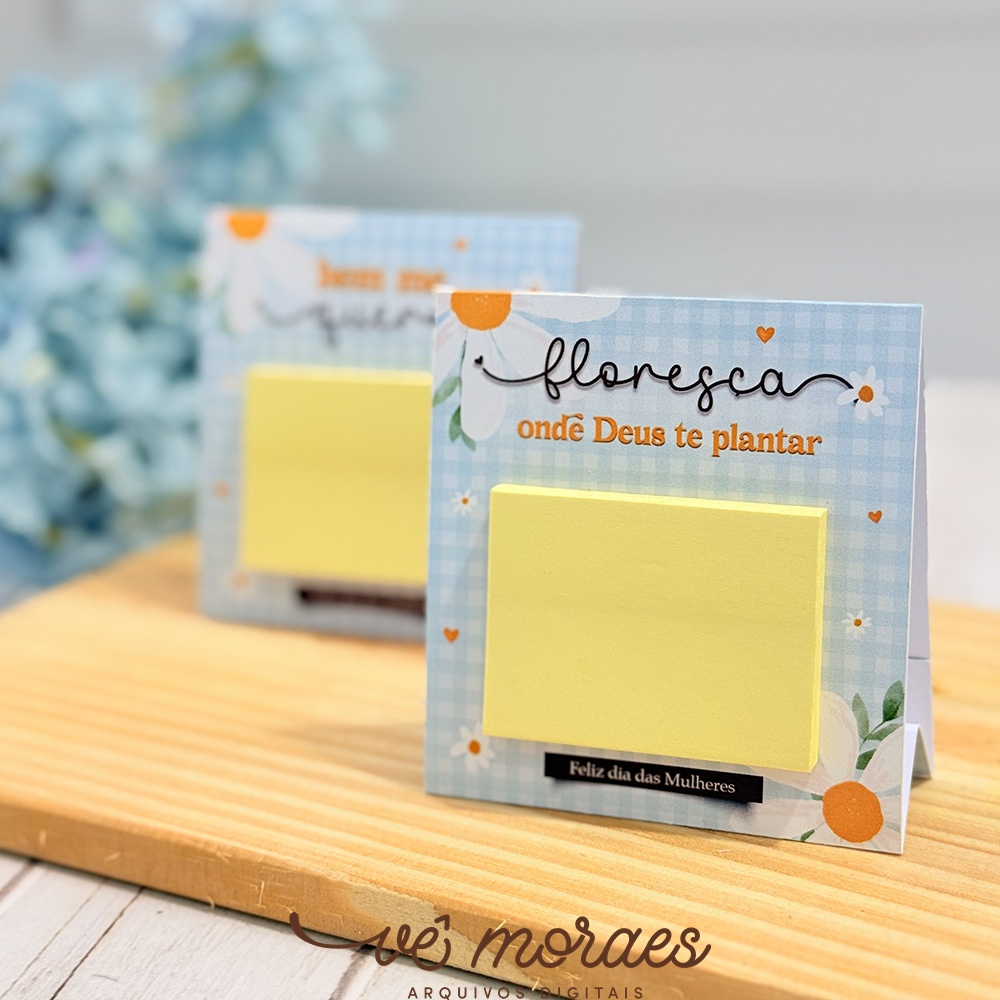 PORTA POST-IT DIA DAS MULHERES 2026 - Imagem 2