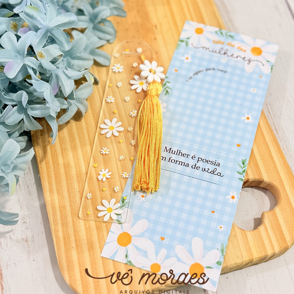 MARCA PÁGINAS DIA DAS MULHERES 2026 - Imagem 2