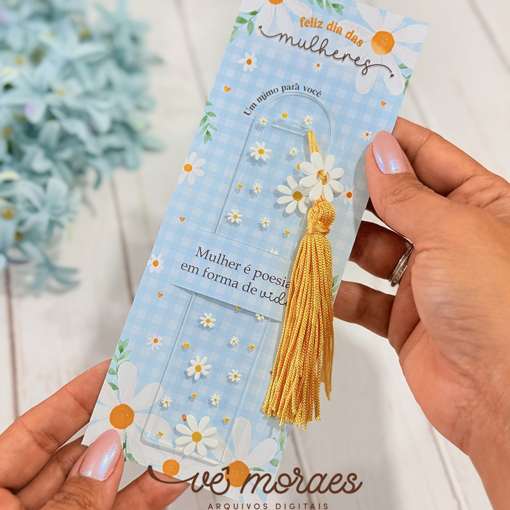 MARCA PÁGINAS DIA DAS MULHERES 2026 - Imagem 3