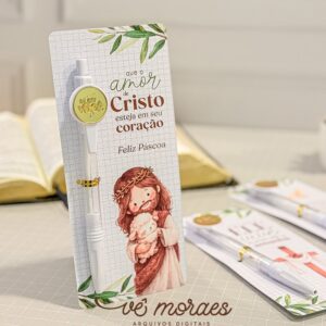 CARD COM CANETA A VERDADEIRA PÁSCOA 2026