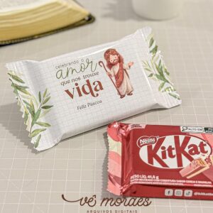 RÓTULO KITKAT A VERDADEIRA PÁSCOA 2026