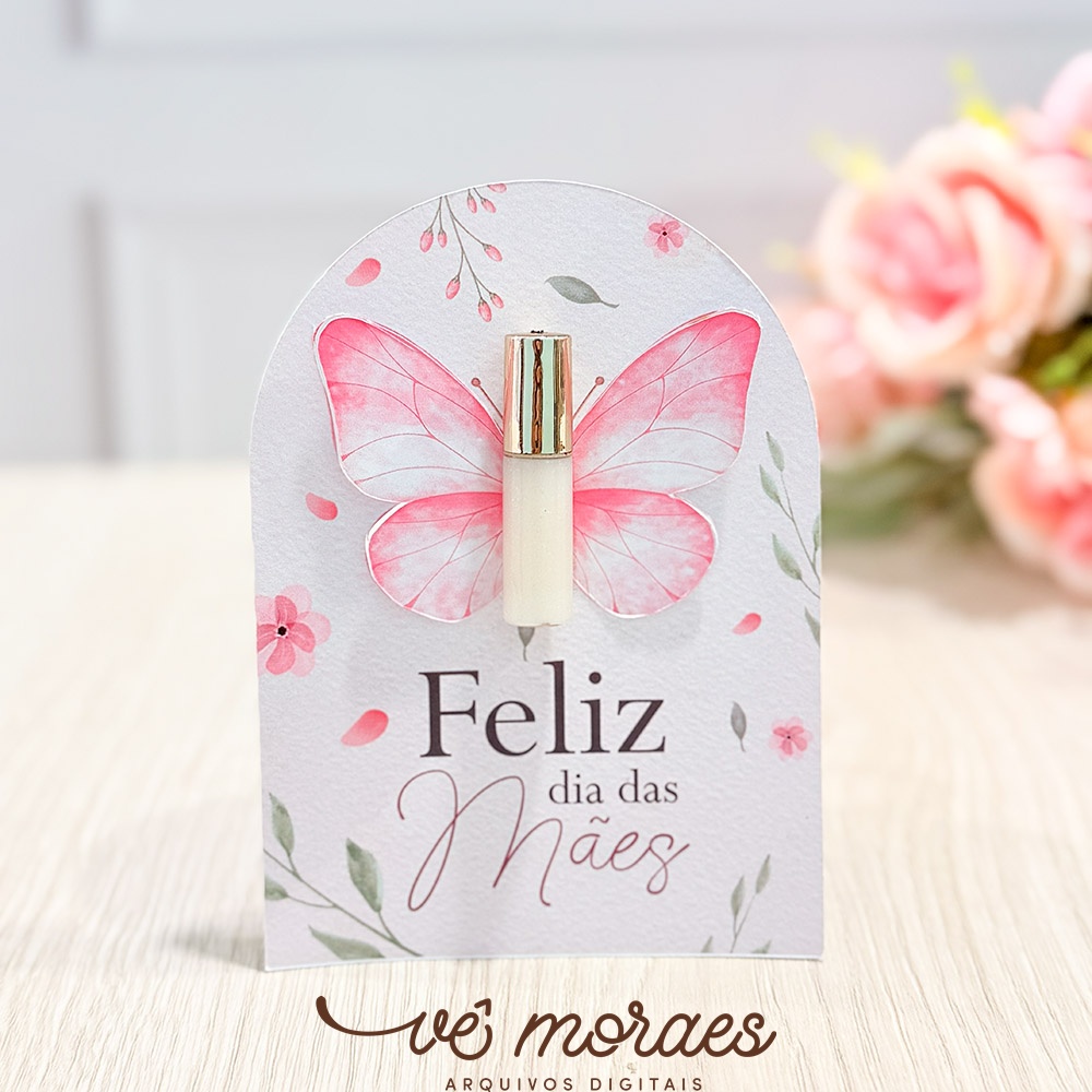 CARD PARA MINI GLOSS DIA DAS MÃES 2026