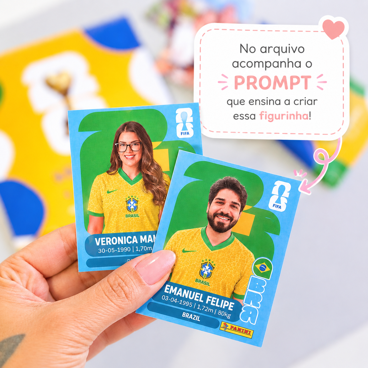 ÁLBUM LOVE CUP 2026 (FIGURINHAS DA COPA) DIA DOS NAMORADOS 2026 - Imagem 2