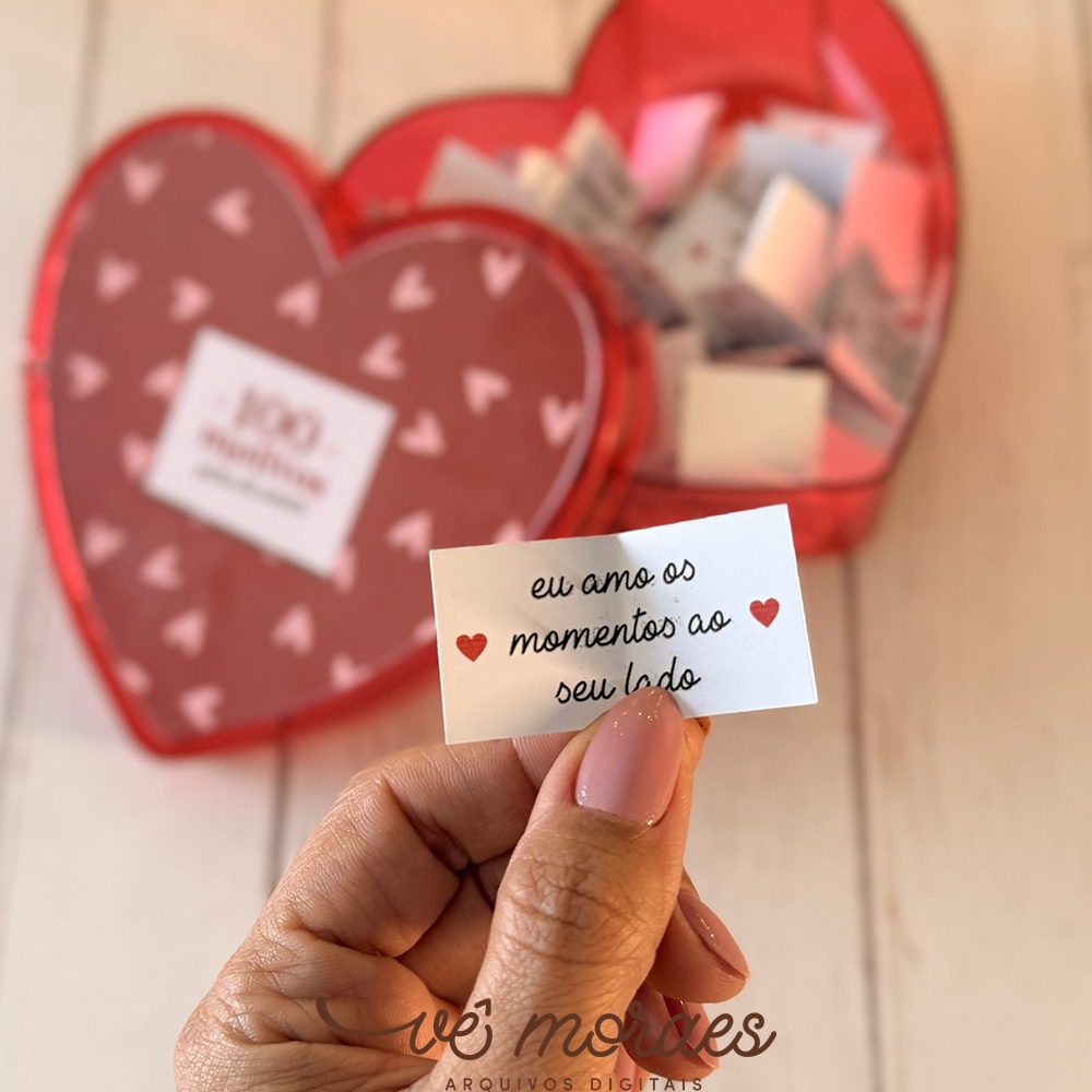 CAIXA 100 MOTIVOS PARA TE AMAR DIA DOS NAMORADOS 2026 - Imagem 5
