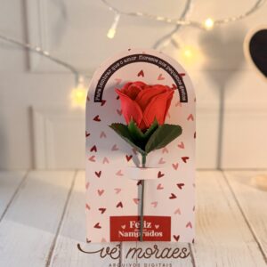 CARTÃO PARA FLOR DIA DOS NAMORADOS 2026